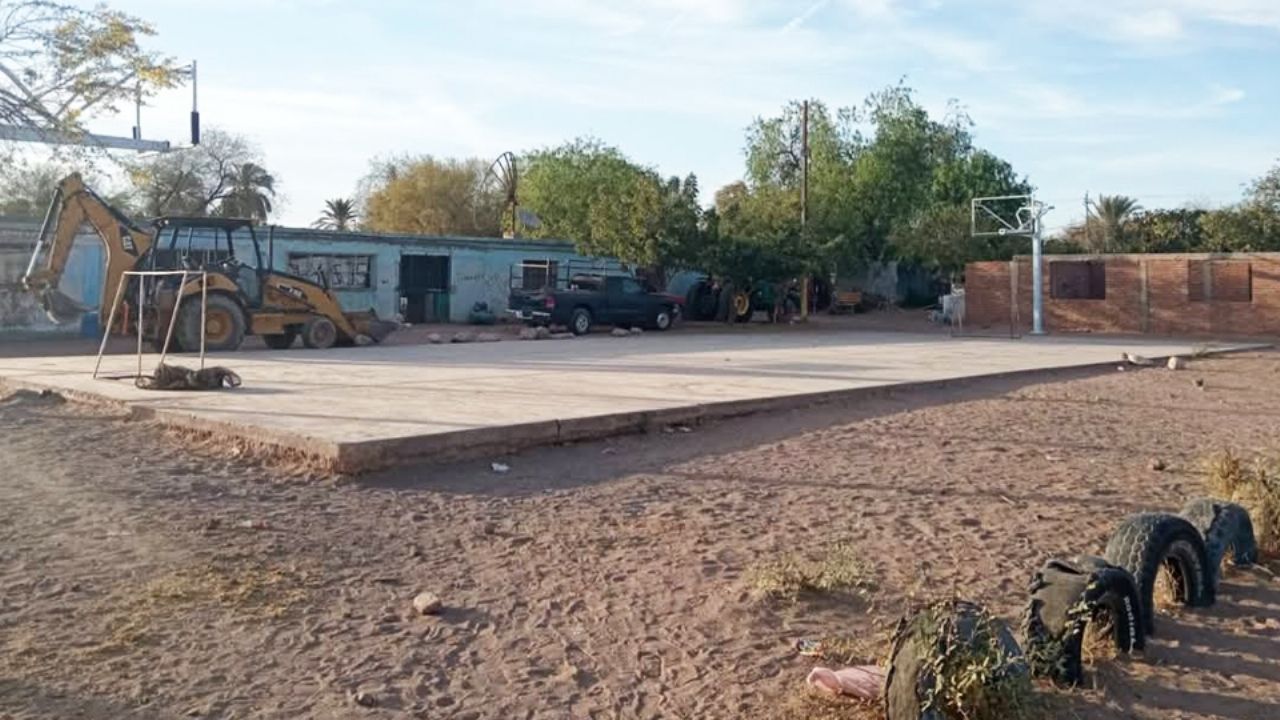 Comunidad de Ortiz, en Guaymas, pide la rehabilitación de los espacios deportivos
