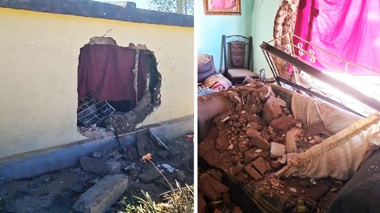 Automovilista en estado de ebriedad choca contra vivienda en Hermosillo y derriba muro