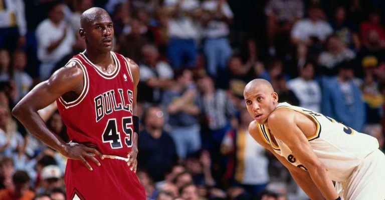 Jordan también utilizó el '45'