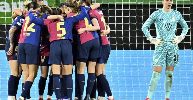 Anneke Borbe no pudo hacer nada para evitar la goleada