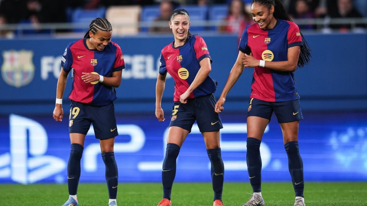 El Barcelona aplasta al Wolfsburgo y va a semis de la Champions femenina