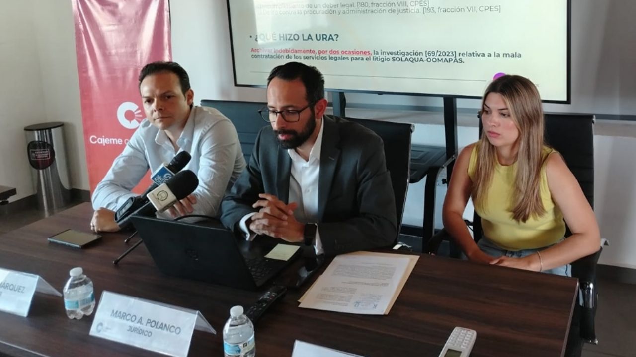 Lamarque Cano responde a Cajeme Cómo Vamos por caso de litigio contra Solaqua