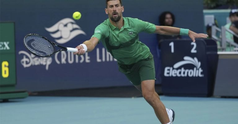 El serbio busca una corona más en Miami