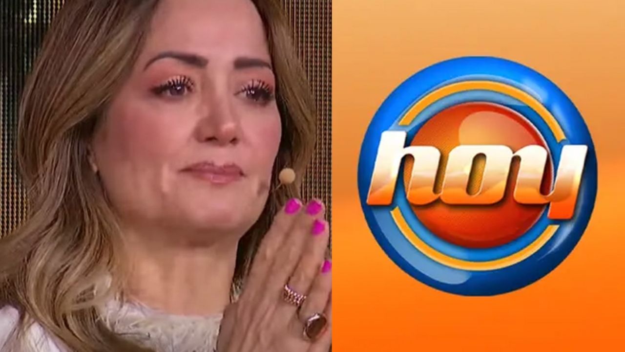Andrea Legarreta rompe en llanto y confirma que deja ‘Hoy’; así reaccionaron en el matutino