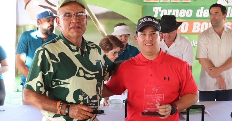 Lizcano y Santos Valenzuela de la categoría A