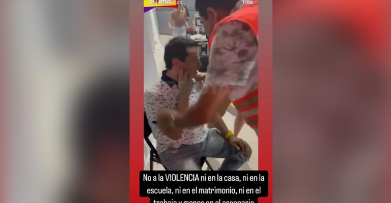 Pablo Montero golpea a actor de Perfume de Gardenias en plena obra