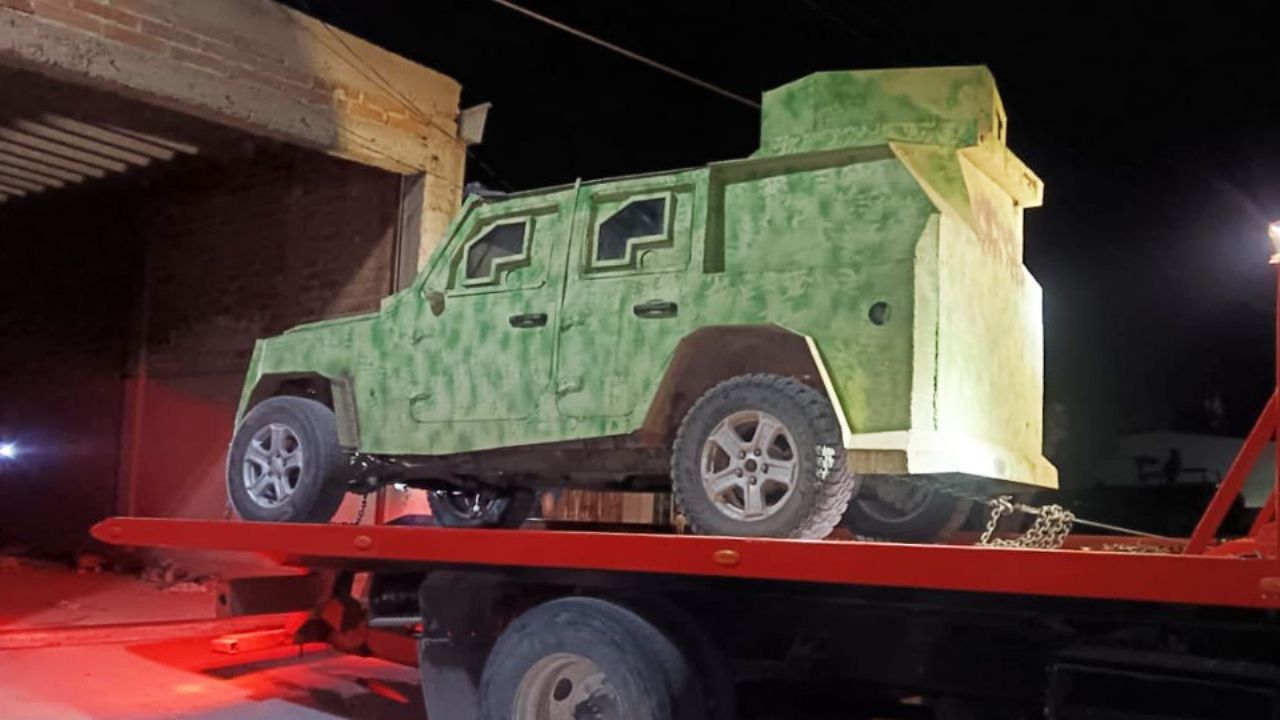 Crimen organizado al norte de Sonora: Decomisan armas, drogas y vehículos blindados