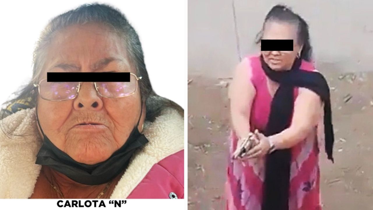 Detienen a abuela pistolera en Edomex; mató a padre e hijo que invadieron su vivienda