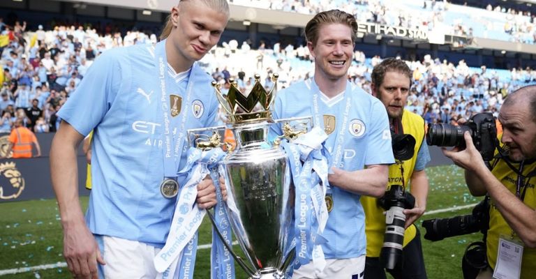 El belga lo ganó todo con el City
