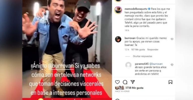 Memo del Bosque estaría de pleito con Televisa antes de morir