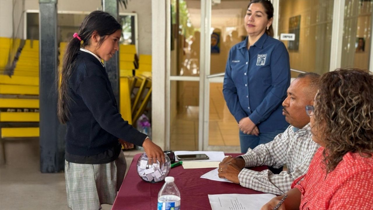 La pequeña Ana Victoria Ojeda será la presidenta del cabildo infantil en Empalme