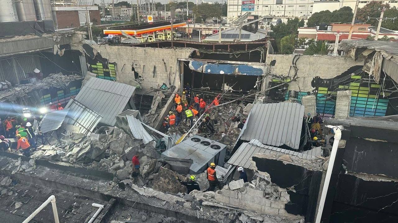 VIDEO: Colapso de techo en discoteca de República Dominicana deja al menos 27 muertos