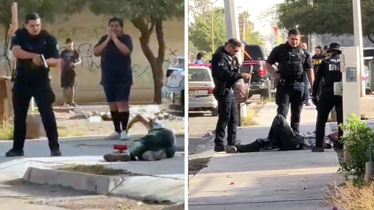 VIDEO: Policía estatal que acribilló a sujeto en Ciudad Obregón actuó en legítima defensa