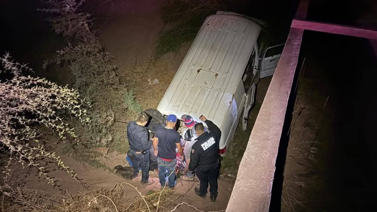Autoridades se movilizan por fuerte accidente en Benito Juárez, Sonora; hay varias víctimas