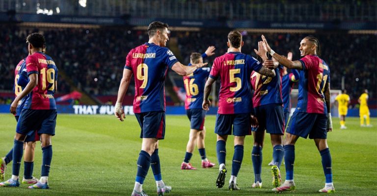 El club catalán fue una aplanadora