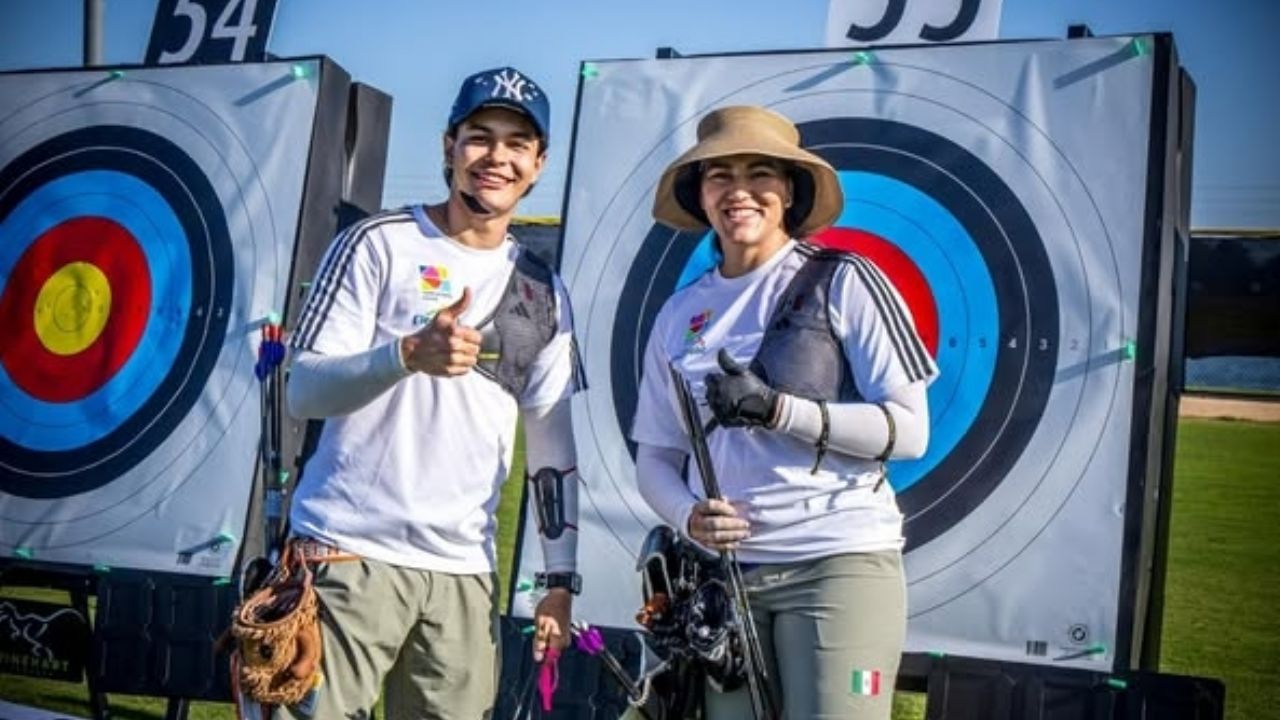 En la mira el oro: Ale Valencia y Matías Grande están en la final de la Copa Mundial de Tiro con Arco