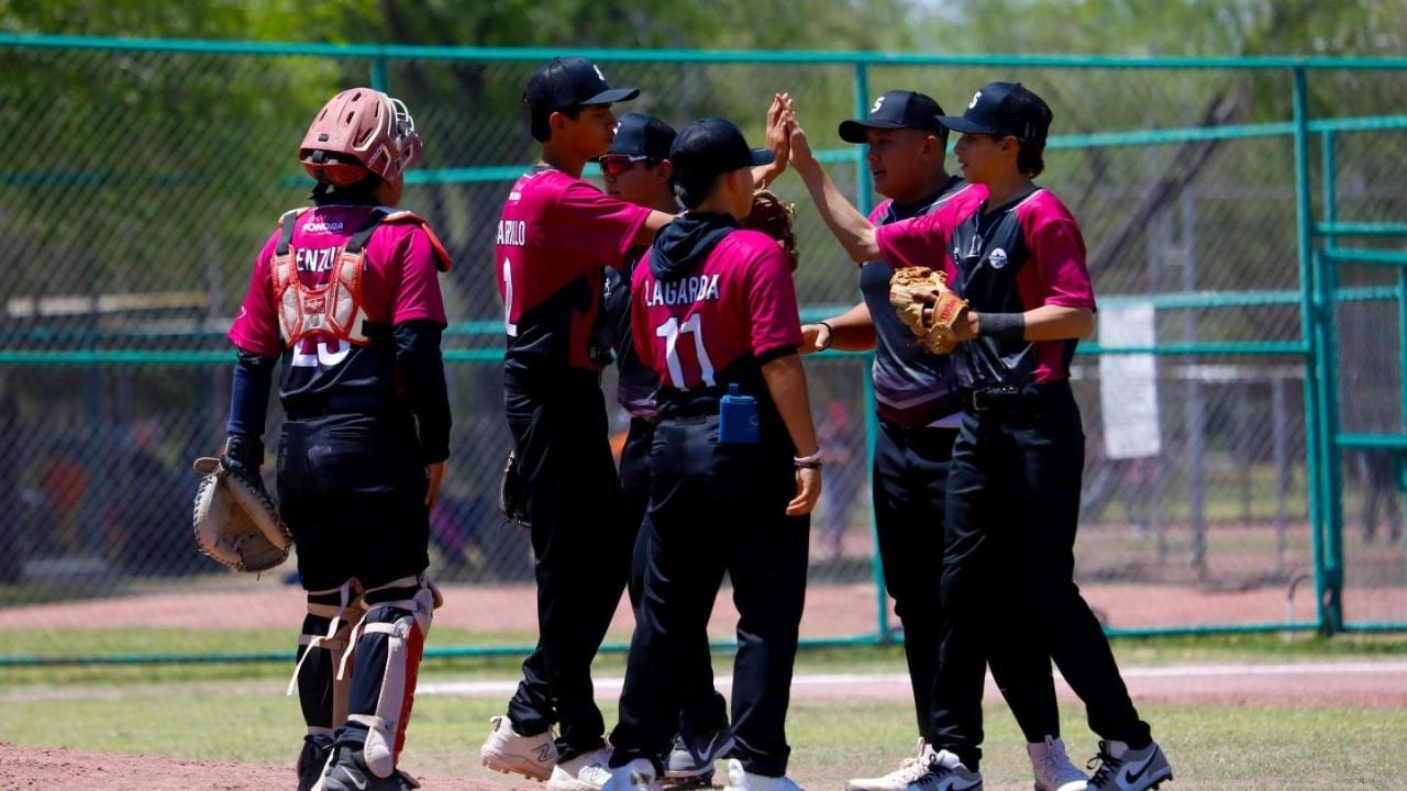 La delegación de Sonora brilla en el Macro Regional de Beisbol y de Levantamiento de Pesas