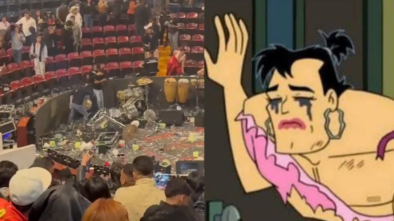 Los memes de Luis R. Conríquez tras destrozos en palenque por prohibición de narcocorridos