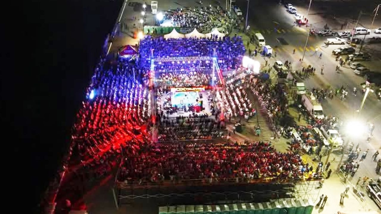 Función de boxeo prendió el malecón de Guaymas; estos fueron los encuentros