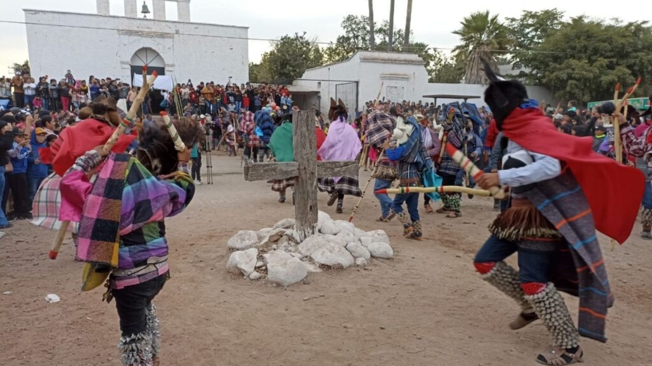 Etnia mayo concluye con sus tradicionales contis
