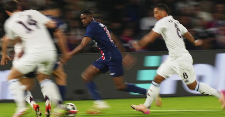 Dembelé es la figura del PSG