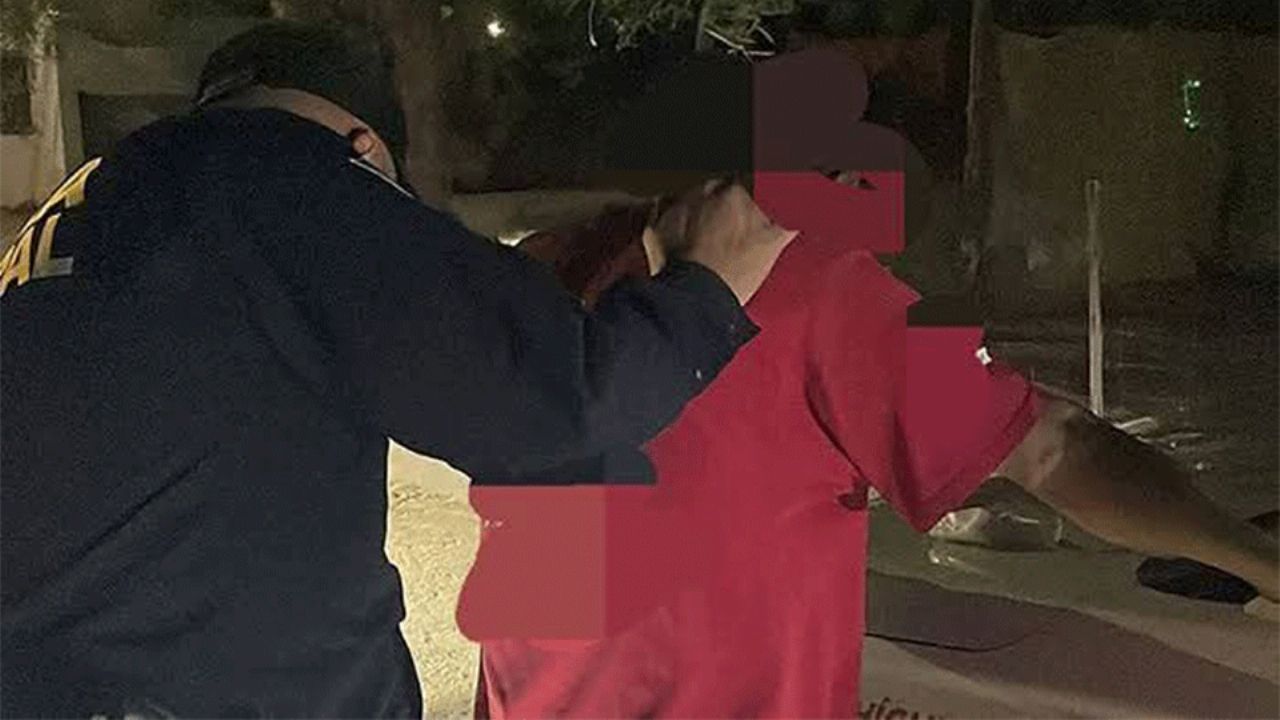 Detienen a sujeto por usar arma blanca para atentar contra dos policías en Kino Viejo