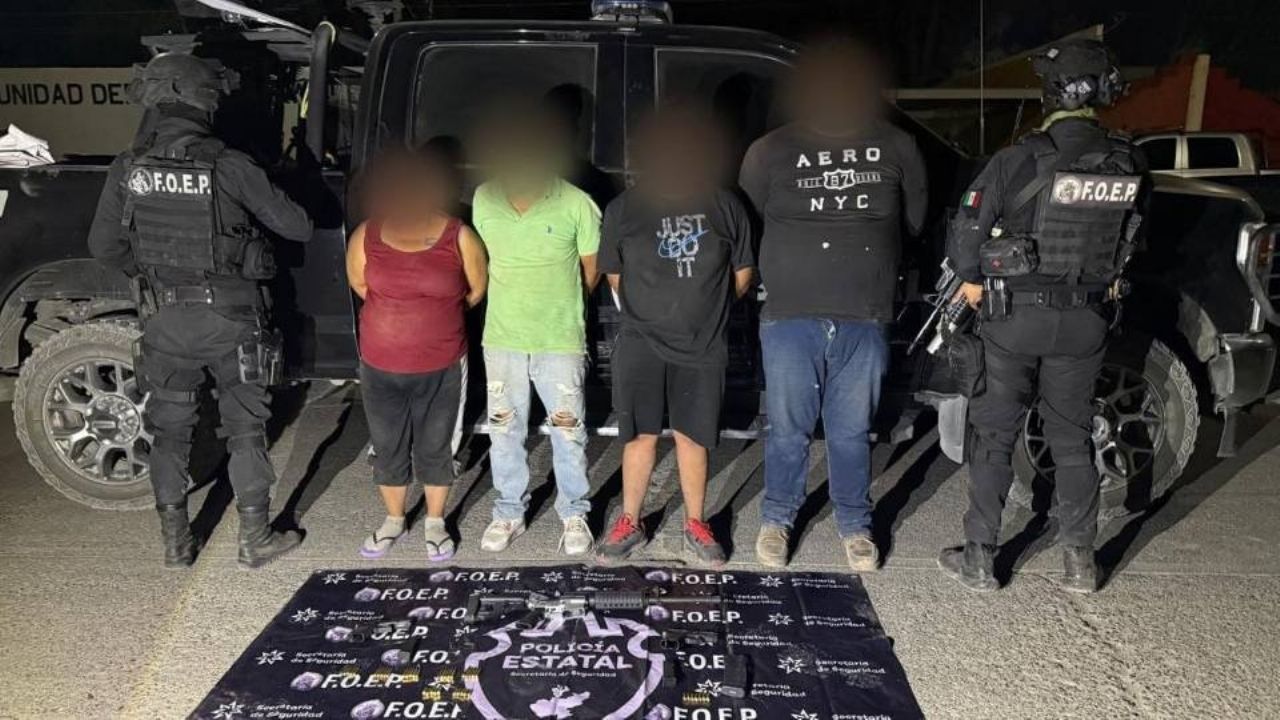 Detienen a cuatro integrantes de ‘La Familia’, banda dedicada a la extorsión en Jalisco