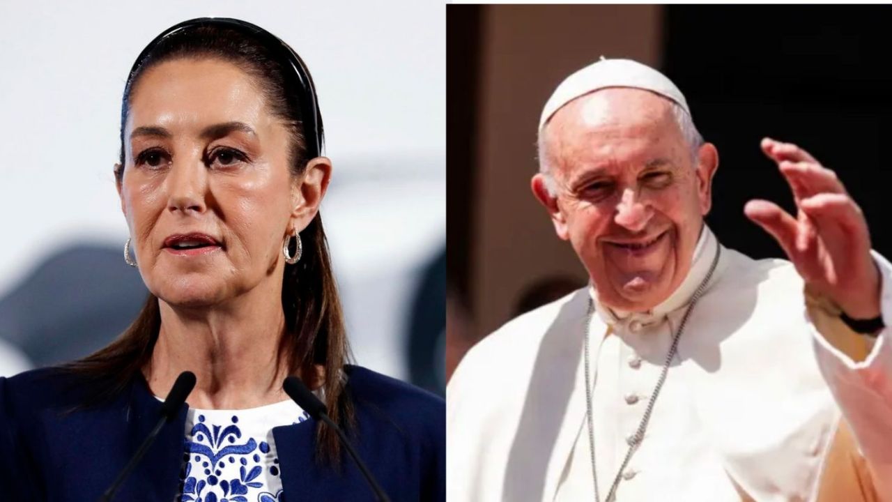 Claudia Sheinbaum, de luto: Afirma que muerte del Papa Francisco es “una pérdida dolorosa”