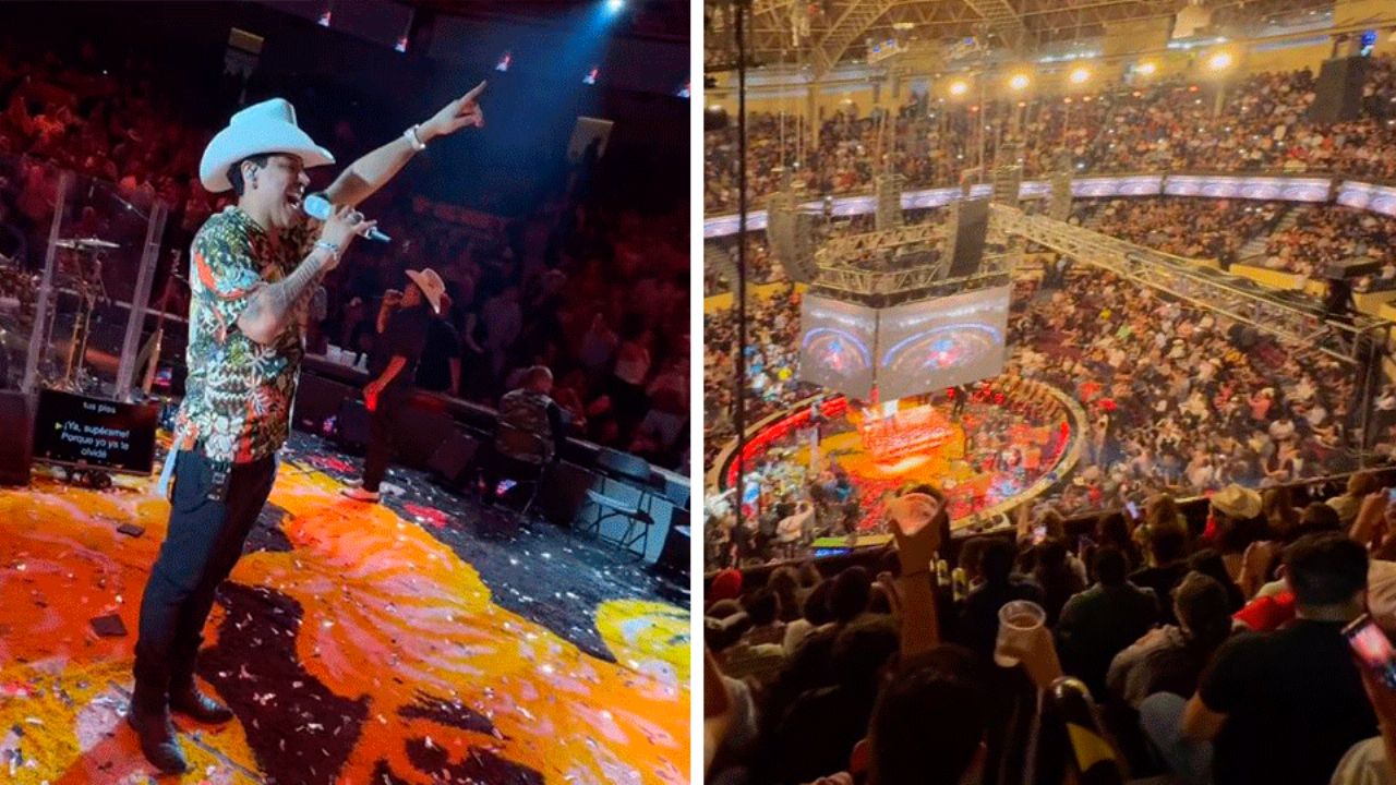 “Son las reglas”: Abuchean a Grupo Firme en Feria de San Marcos por no cantar corrido