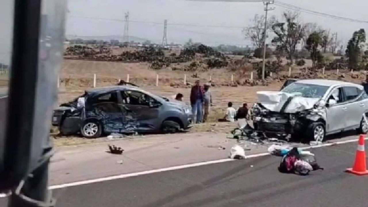 Fatal accidente deja cuatro muertos y cinco lesionados en carretera México-Tuxpan