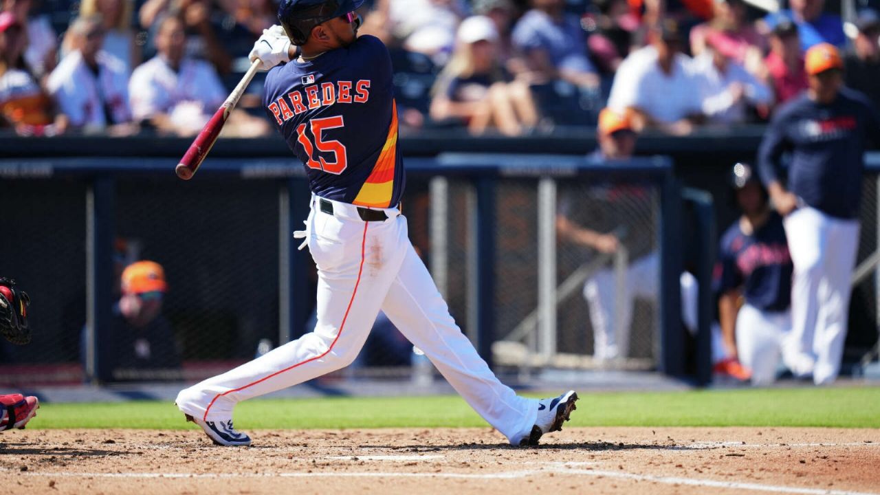 El sonorense Isaac Paredes sigue ‘on fire’ con los Houston Astros; vuelve a remolcar carrera