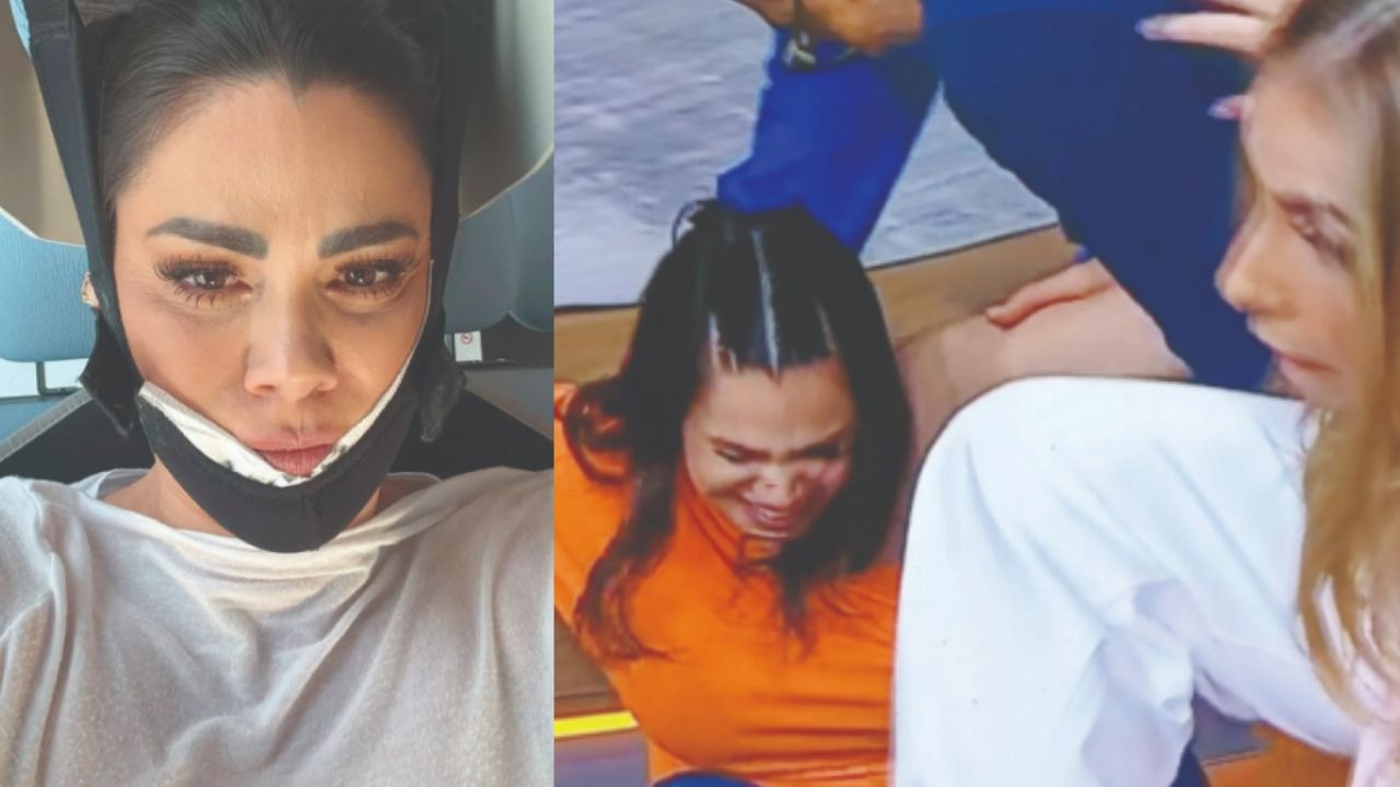 Quedaría paralítica: Luz Elena González se accidenta en ‘VLA’; pudo fracturarse la columna