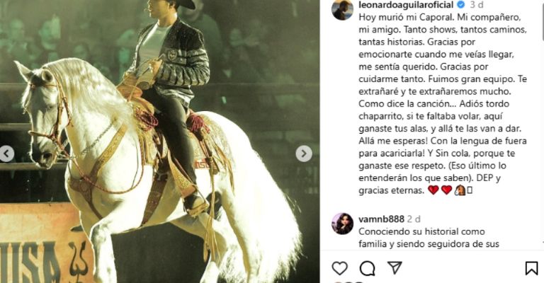 Ángela Aguilar llora la pérdida de su hermano Leonardo Aguilar