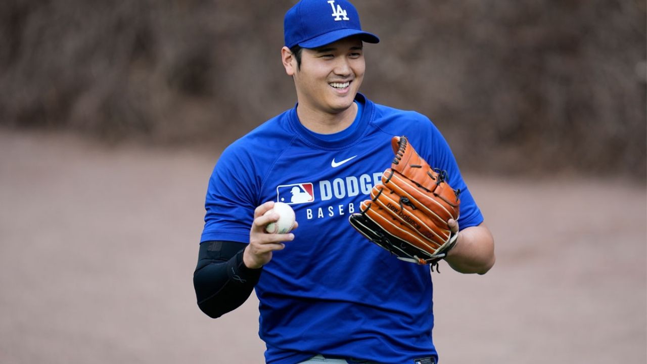 Shohei Ohtani muy cerca de debutar como lanzador con el uniforme de Los Ángeles Dodgers