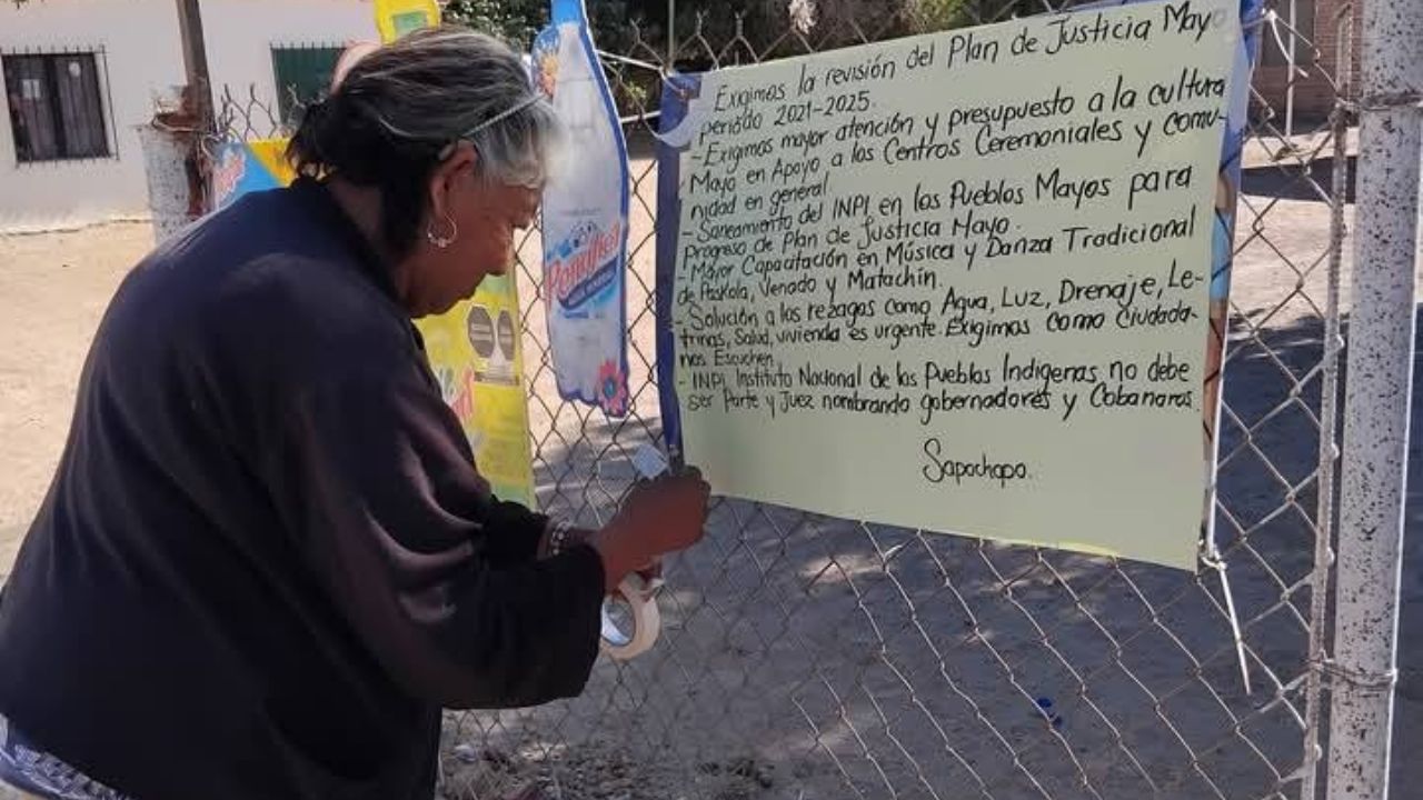 Etnia mayo pide revisar el Plan de Justicia