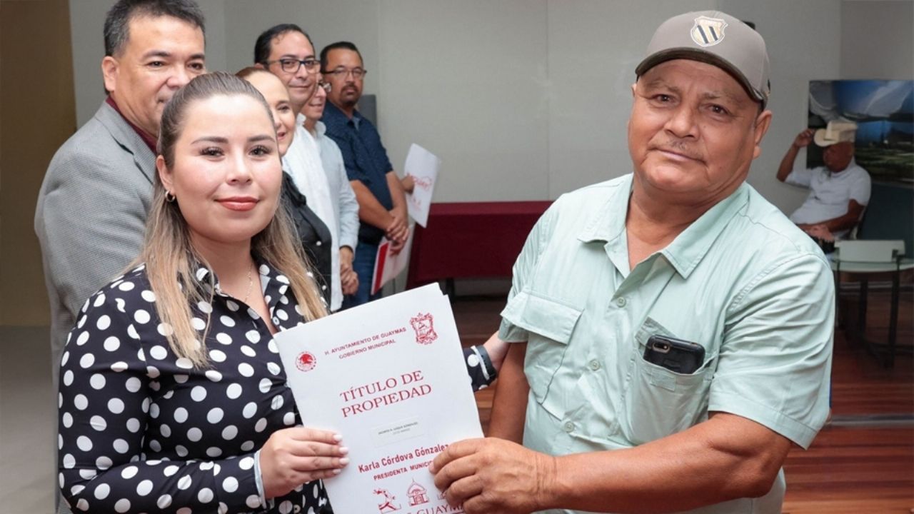 Tras larga espera, 165 familias de Guaymas recibirán títulos de sus casas sin costo