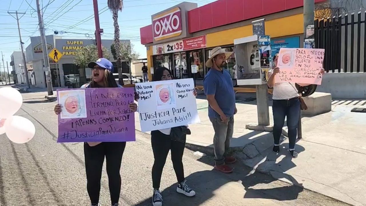 Indignación en Hermosillo: Exigen justicia por la muerte de la bebé Juliana en el HIMES