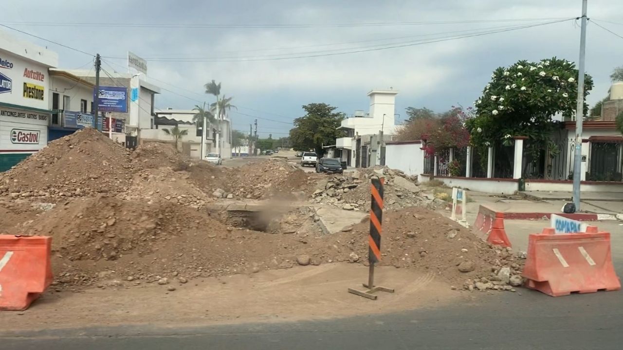Oomapasn, rebasado por los problemas de drenaje colapsado en Navojoa