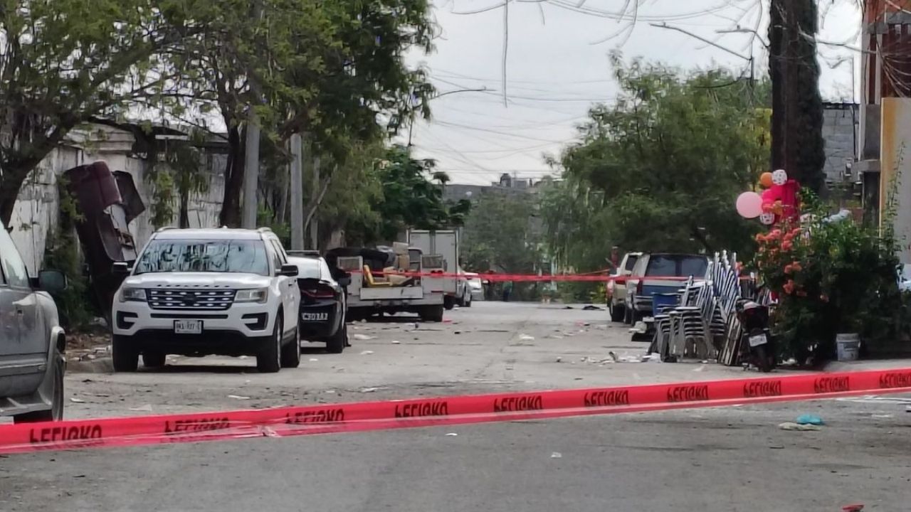 Monterrey: Fiesta infantil termina en balacera; sicarios disparan contra dos invitados