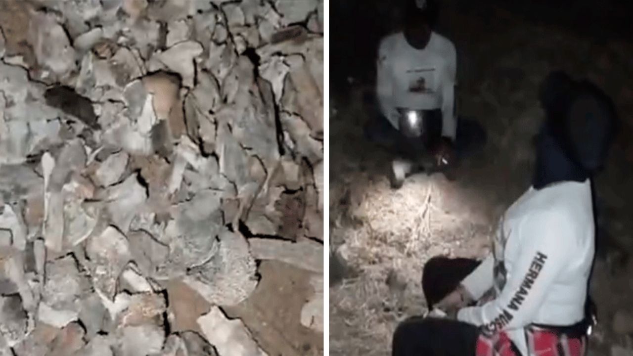 Guerreros Buscadores hallan supuestos restos humanos calcinados en Tlaquepaque, Jalisco