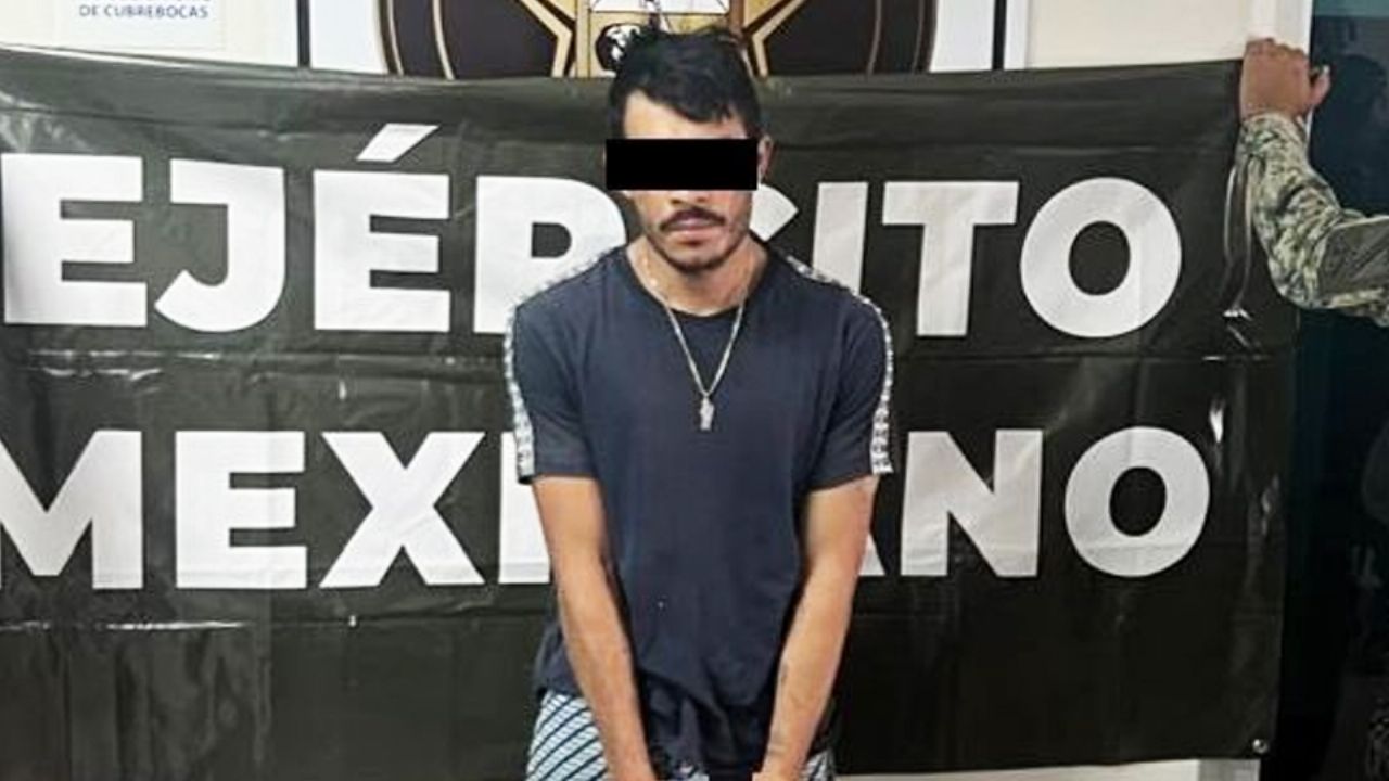 Detienen a presunto narcomenudista en Cajeme; aseguran droga y cámaras de vigilancia