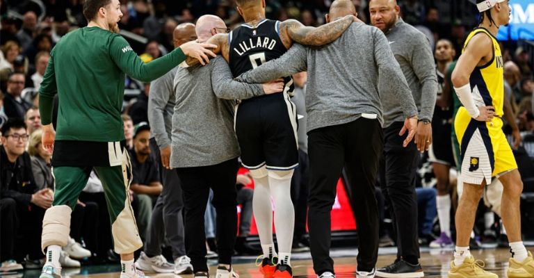 Lillard fue ayudado a dejar la cancha