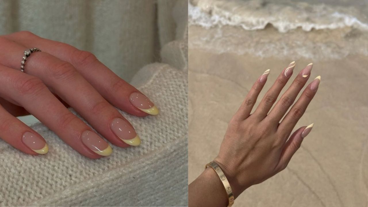 Manicure francés color mantequilla: La tendencia de uñas que arrasa esta primavera