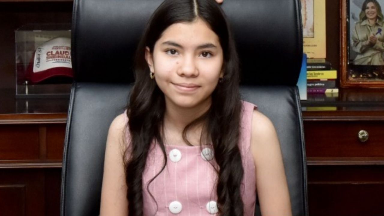Dafne Valeria es la nueva alcaldesa infantil de Navojoa