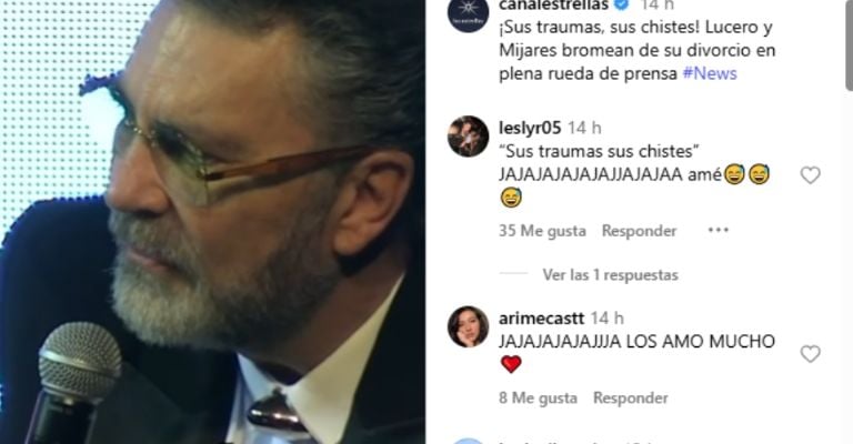 Mijares revela porqué dejó a Lucero en plena rueda de prensa de Televisa