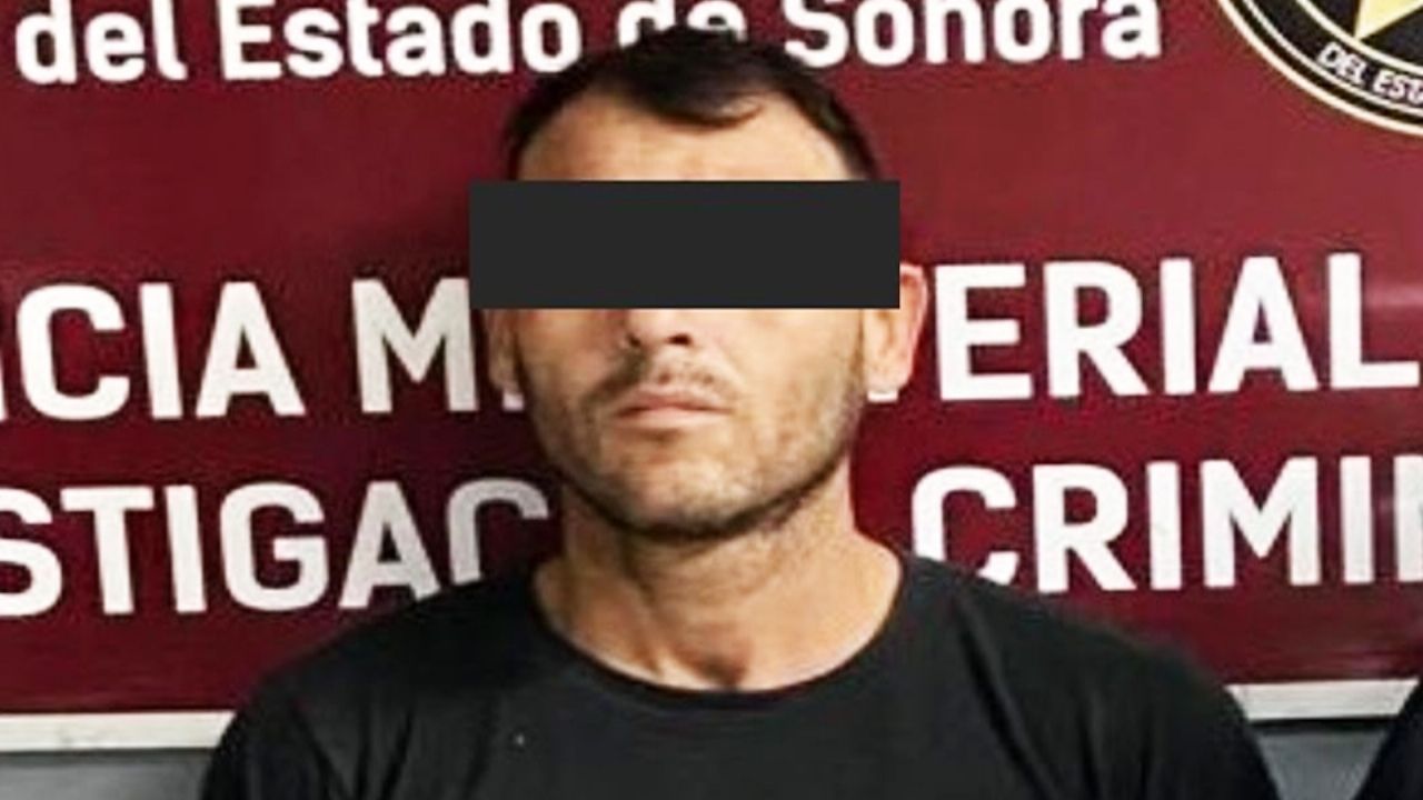 Capturan en Sonora a sujeto que golpeó y acuchilló a señor de 85 años para robarle