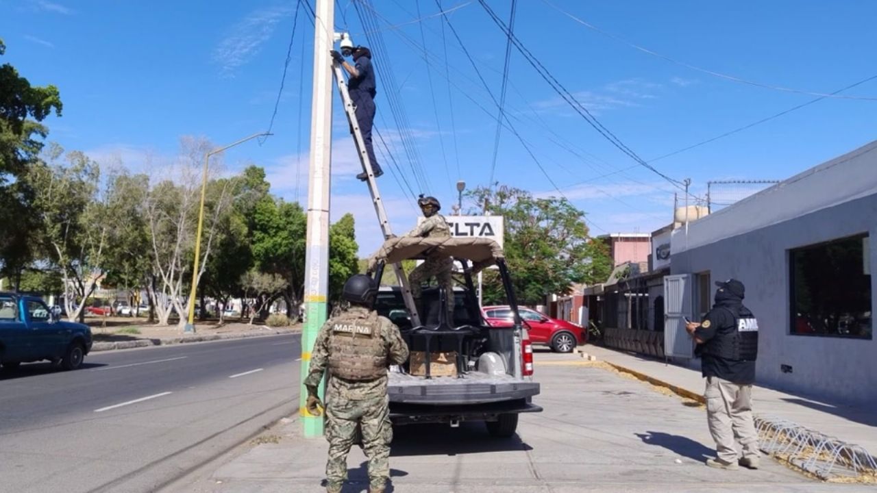 Ciudad Obregón: Retiran 14 cámaras de vigilancia utilizadas por el crimen organizado