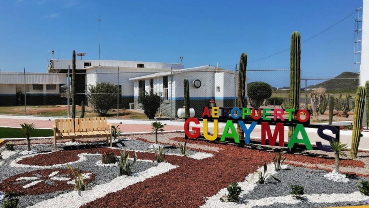 Aeropuerto remodelado en Guaymas, pero aún sin recibir vuelos comerciales