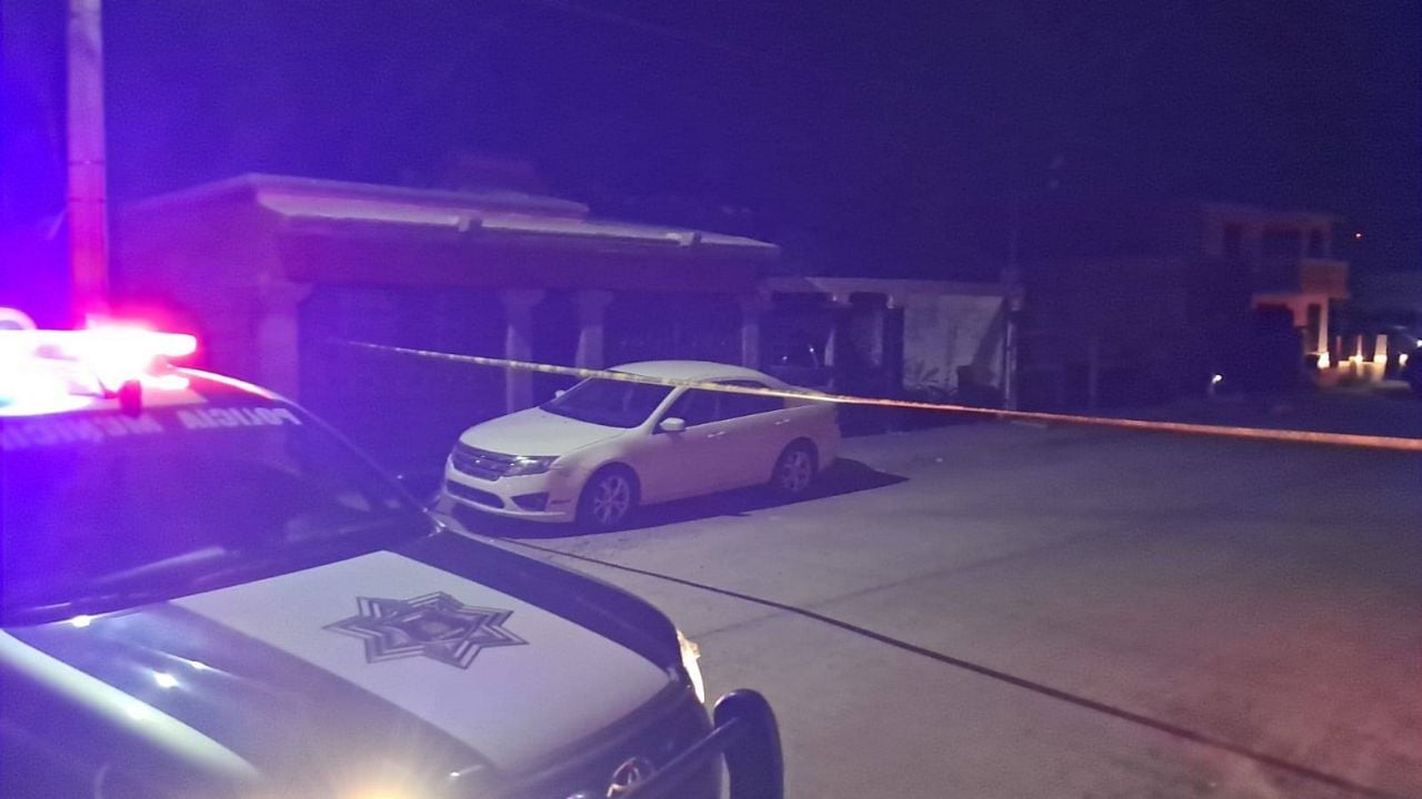 Madrugada violenta en Ciudad Obregón: Ataque armado en vía pública deja 2 víctimas y daños