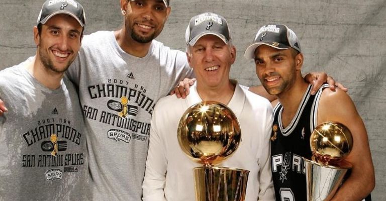 Manú, Duncan y Parker le dieron varios títulos